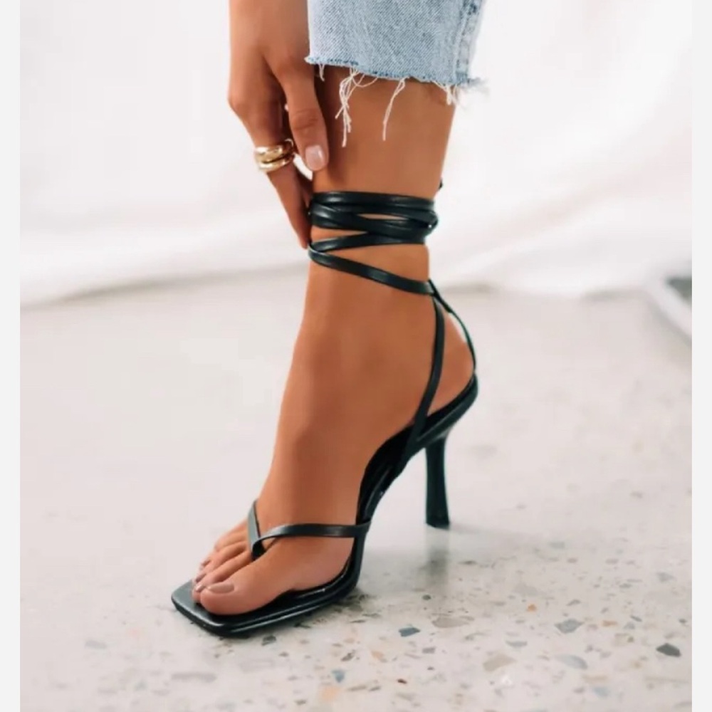 Billini Saski Lace Up Heels